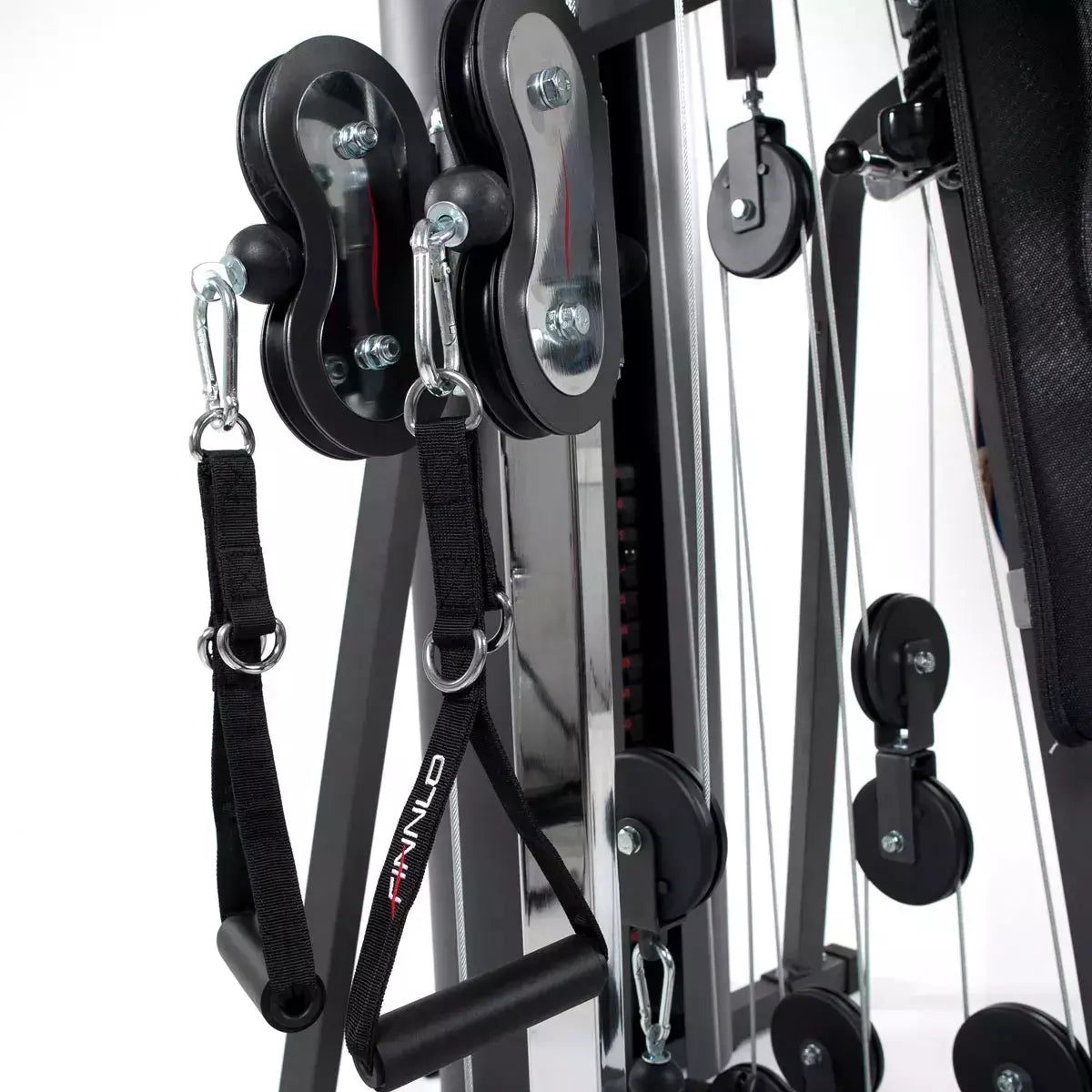 AUTARK 2600 STAZIONE MULTIFUNZIONE FINNLO BY HAMMER cod.3828 - pacco pesi 80 kg con possibilità di aumentare di 20 kg - dimensioni 182 x 206 x 215 cm -compatta