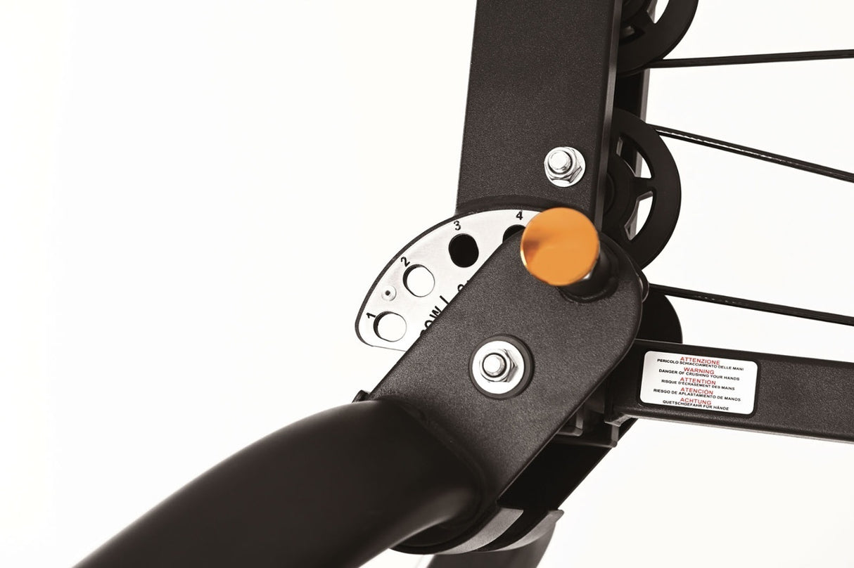 Stazione Multifunzione MSX-300 Pacco Pesi 100 kg con Doppio Cavo Libero linea Toorx Chrono Line