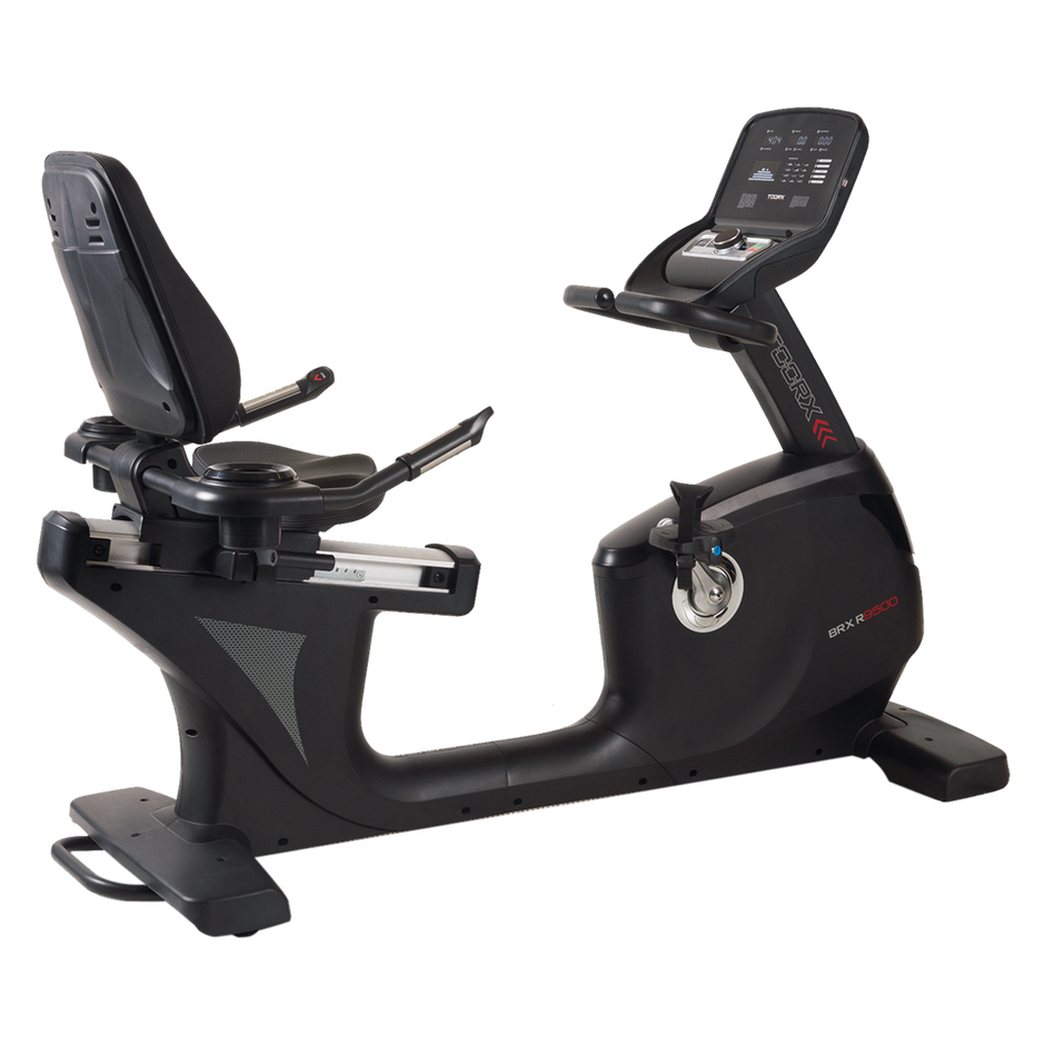 Bici da Camera Professionale Ergometro Cyclette orizzontale Brx R9500 Bike Toorx - Utente 180 Kg cod. BRX-R9500