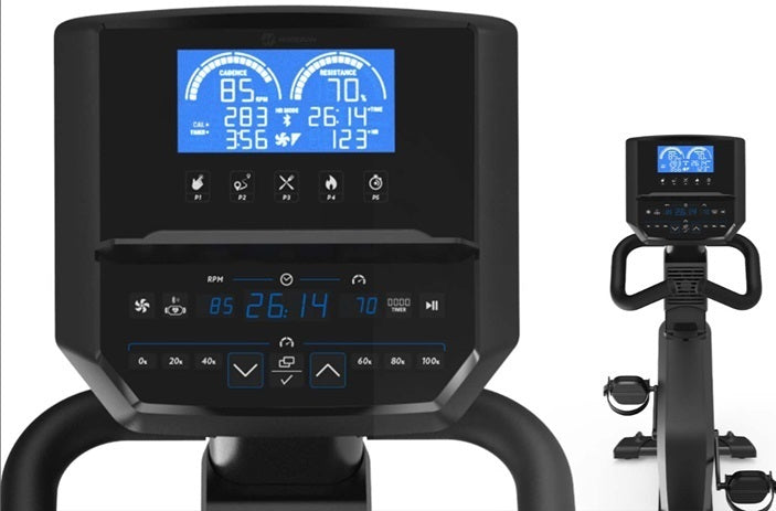 Horizon 5.0 R - cyclette recumbent orizzontale - volano 7 kg - compatibile con App - peso max utente 136 kg