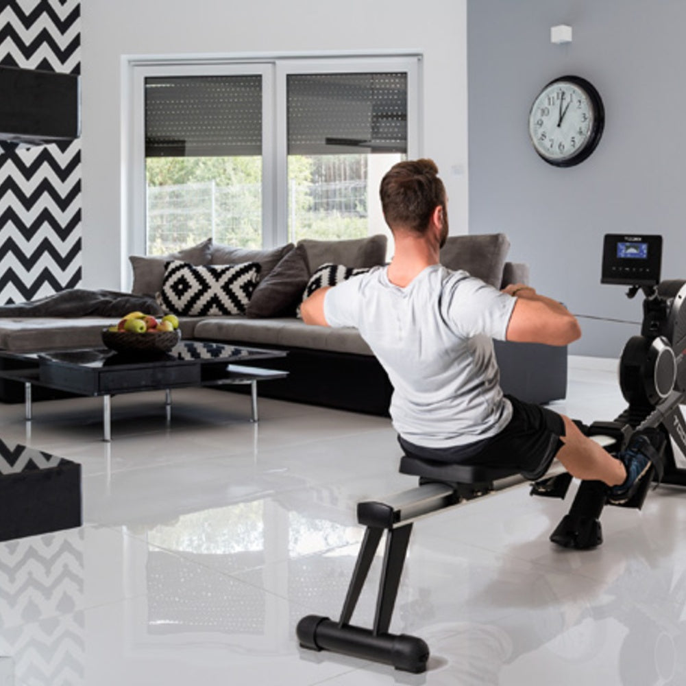 Vogatore RWX-700 Richiudibile Elettromagnetico Resistenza ad Aria con Ricevitore Wireless Linea Toorx Chrono Line Peso max utente; 150 kg Salvaspazio