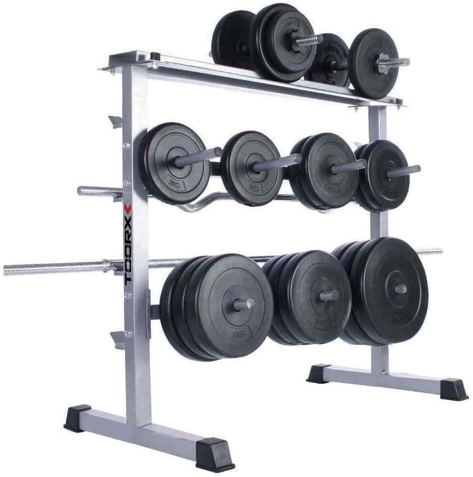 Rastrelliera Porta Manubri / Dischi / Bilancieri Linea Toorx