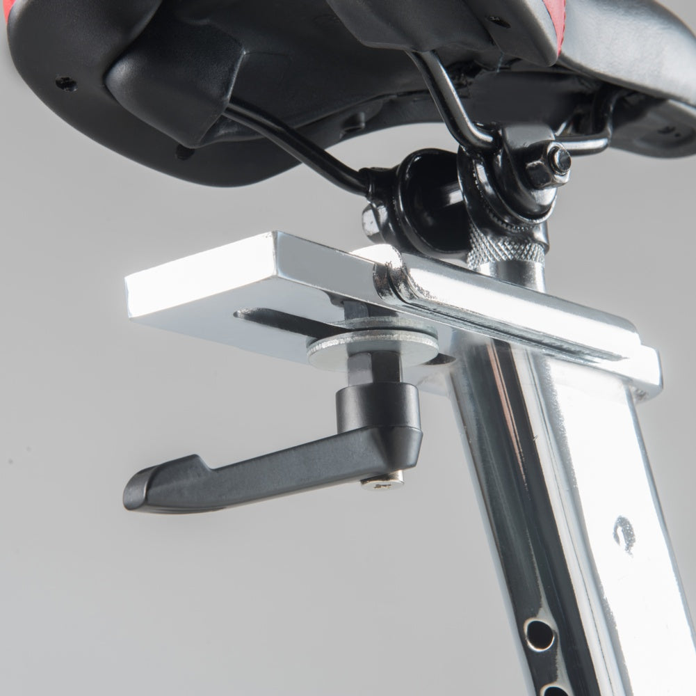 Gym Bike SRX-75 con Ricevitore Wireless Linea Toorx Trasmissione a cinghia Massa volanica peso 22 kg Peso massimo utilizzatore; 130 kg bike da spinning