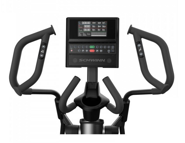 Ellittica Elettromagnetica Schwinn 590E - volano anteriore - peso max utente 147 kg - compatibile con app JNRY