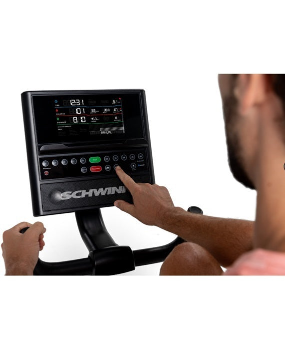 Schwinn 590R - Cyclette Orizzontale ergometro - cyclette recumbent - peso max utente; 150 kg cod.SCW590R