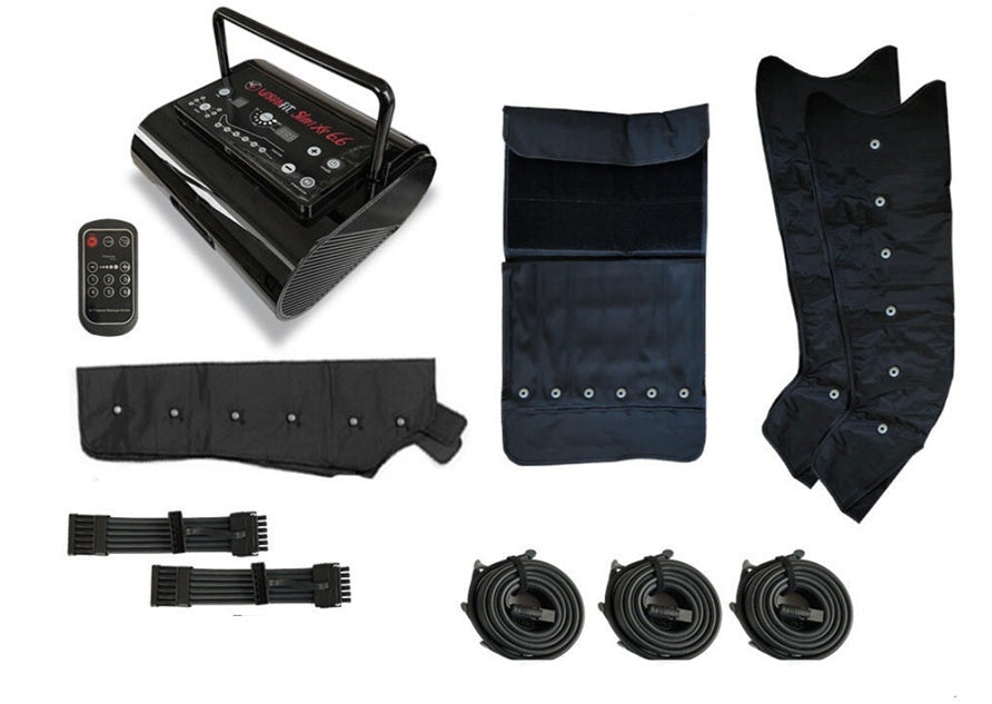 Promo Evo Slim Xp 6.6 Apparecchio Pressoterapia Con 2 Gambali A 6 Camere Cps + 6 Programmi + Fascia Addominali e glutei + 1 bracciale A 6 Camere Con Telecomando ( Full Pack) Urban Fit