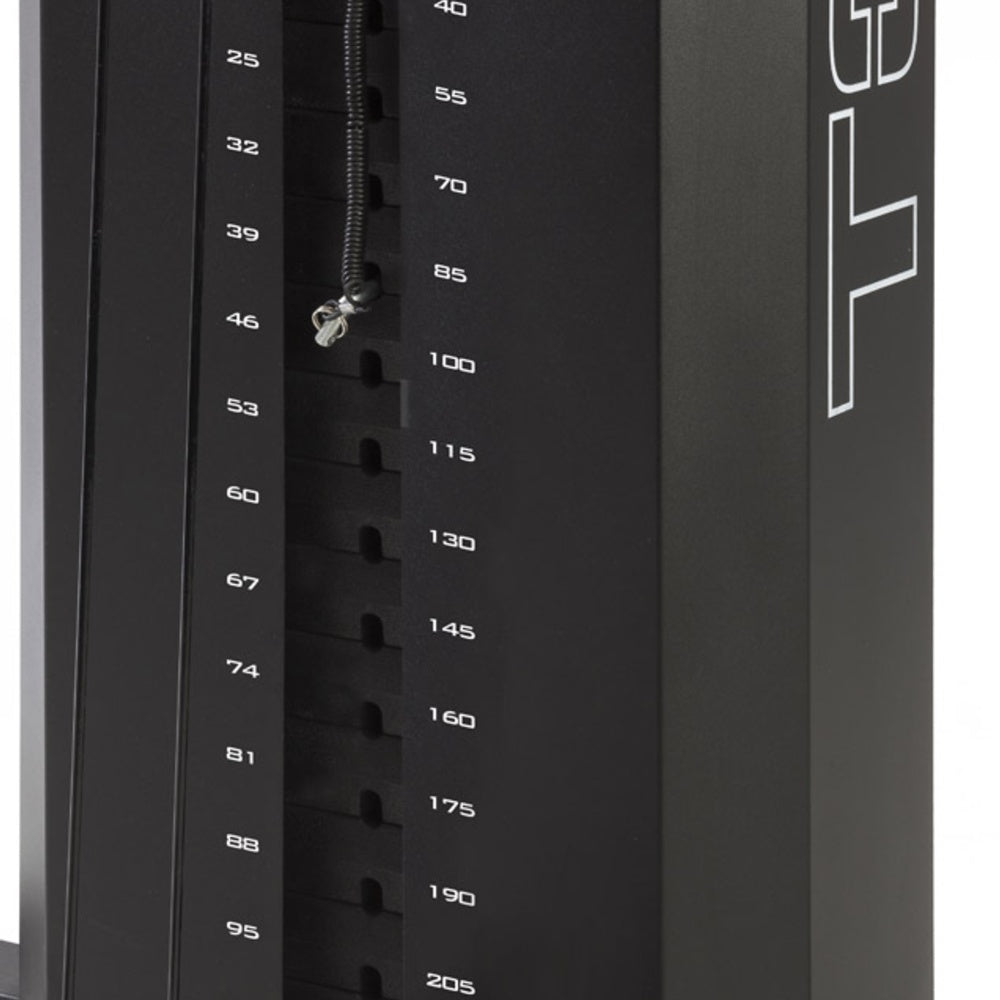 Stazione Multifunzione MSX-90 Pacco Pesi 102 kg kg con Doppio Cavo Libero e Pressa Gambe Regolabile Linea Toorx