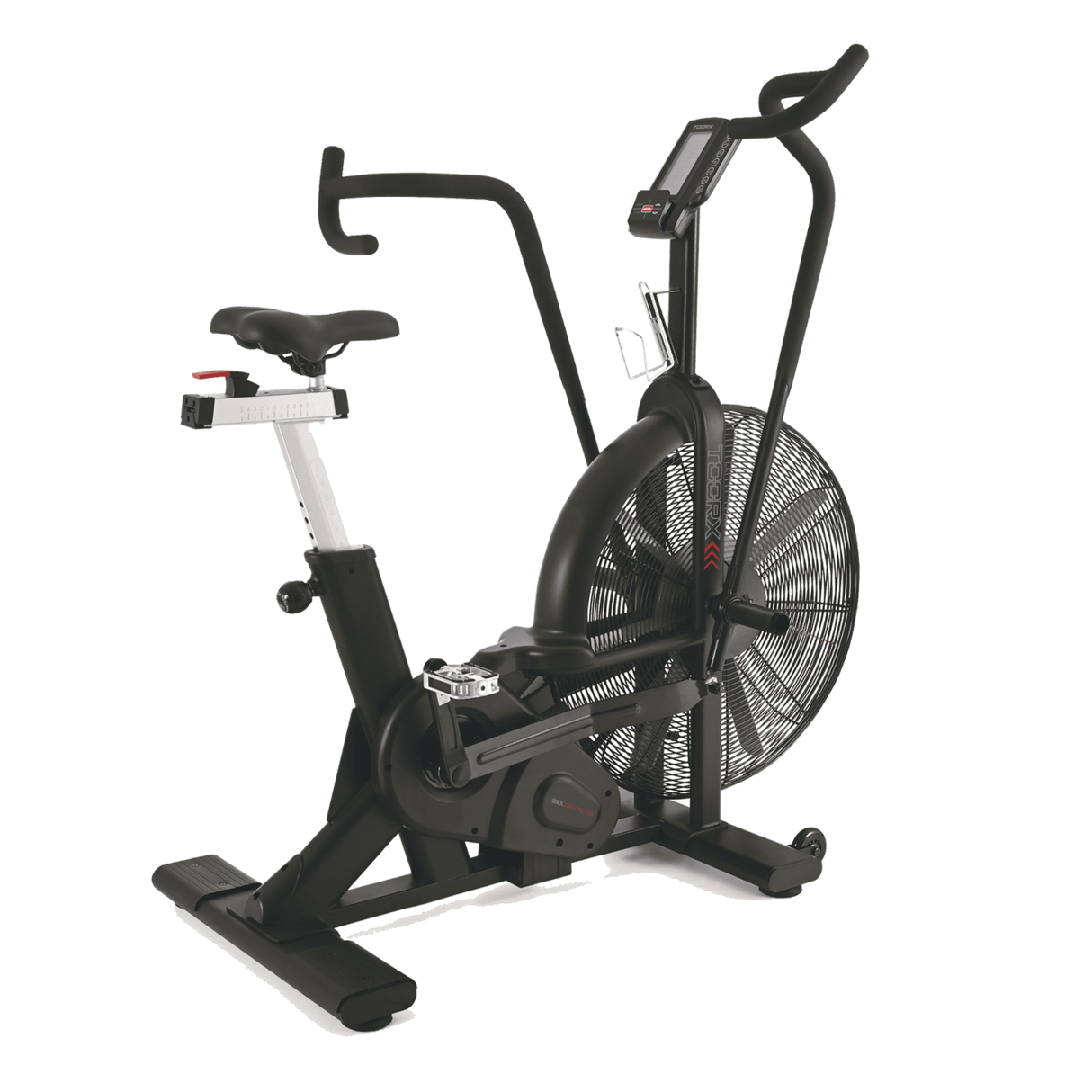 Cyclette BRX-AIR-CROSS Resistenza ad Aria con Ricevitore Wireless Linea Toorx Vertical Line - Utente 150 kg.