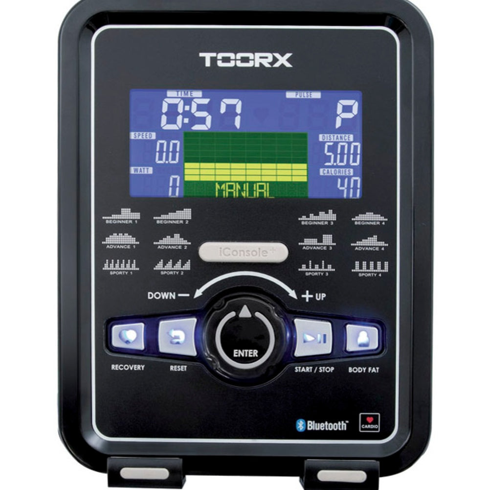 Brx-300ergo Cyclette Ergometro Con Ricevitore Wireless + Iconsole+app Compatibile Zwift - Volano 16 Kg - Peso Max Utente 150 Kg Toorx Fitness cod. BRX-300ERGO