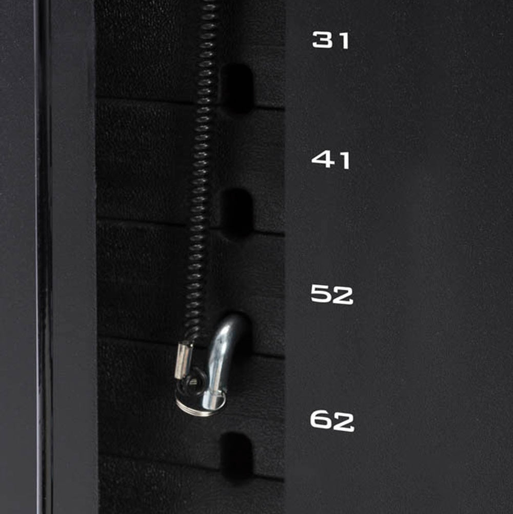 Stazione Multifunzione MSX-60 Pacco Pesi 70 kg Salvaspazio Linea Toorx