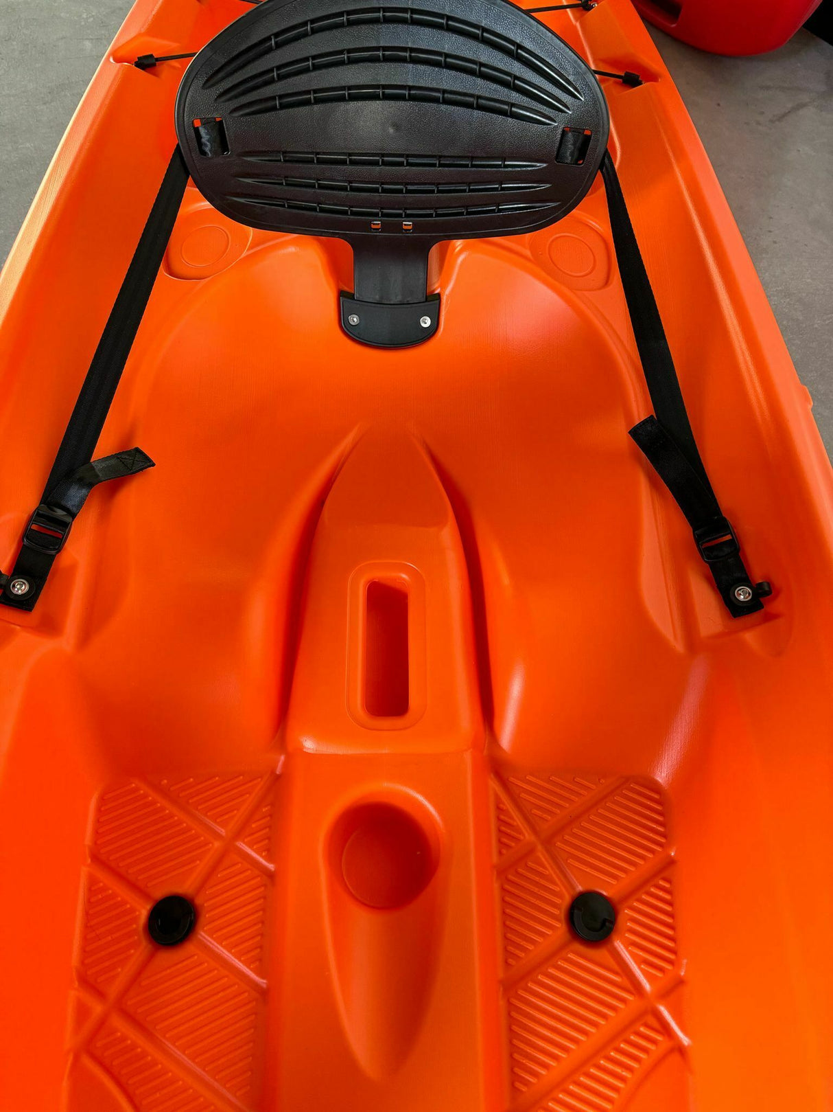 canoa GIL 2.0 BIG MAMA KAYAK canoa monoposto da 254 cm + seggiolino + pagaia - GIALLO