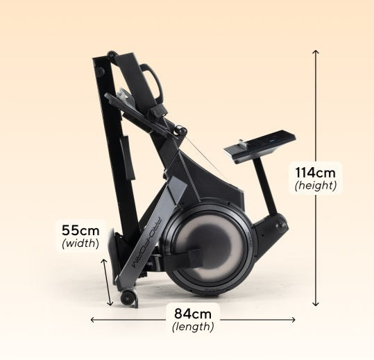 Vogatore 750R Proform pieghevole - resistenza magnetica cod.PFRW58125-INT - con App Ifit Integrata - peso max utente 113 kg