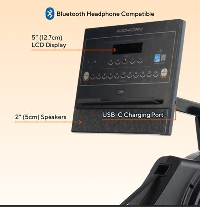 Vogatore 750R Proform pieghevole - resistenza magnetica cod.PFRW58125-INT - con App Ifit Integrata - peso max utente 113 kg