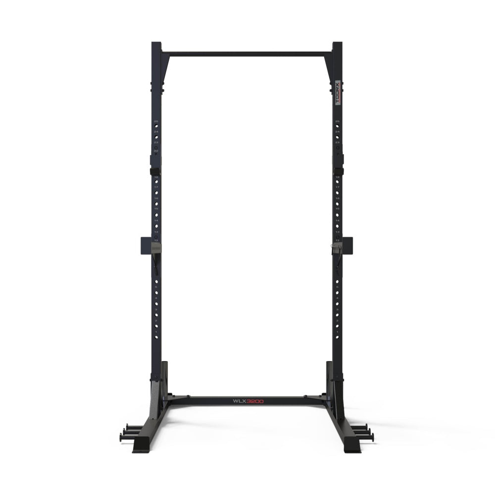 Toorx Vertical - Squat Stand WLX-3200 con 6 Barre in Acciaio per Elastici