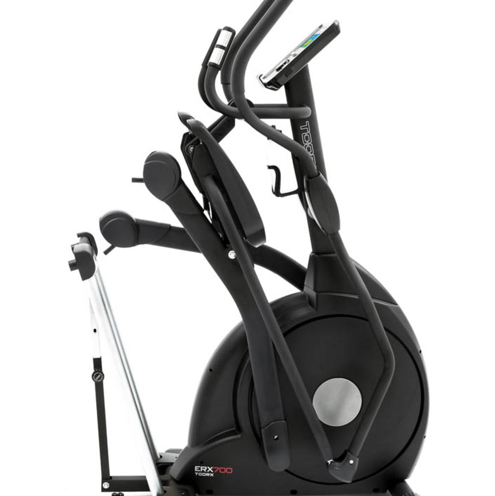 Ellittica Elettromagnetica ERX-700 HRC Volano Anteriore Richiudibile con Ricevitore Wireless -App Ready 3.0-Linea Toorx Chrono Line