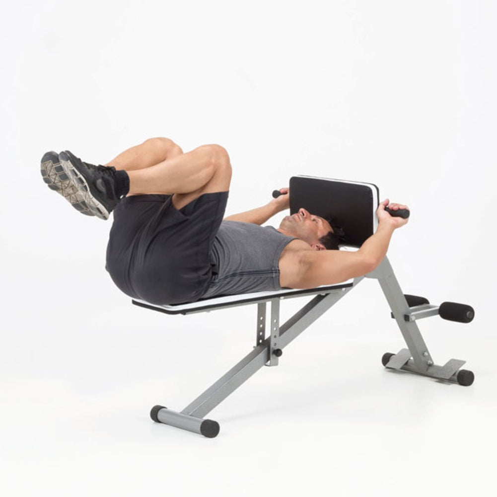 Panca per Hyperextension con Panca Piana e Inclinabile Multiuso WBX-40 MULTI FIT Richiudibile Linea Toorx