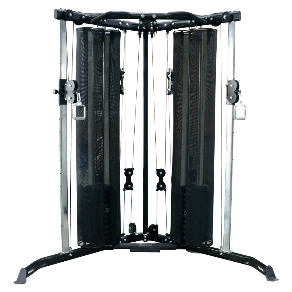 Stazione Dual Pulley Cable Cross CSX-70 con Doppio Pacco Pesi 50kg cad. Linea Toorx