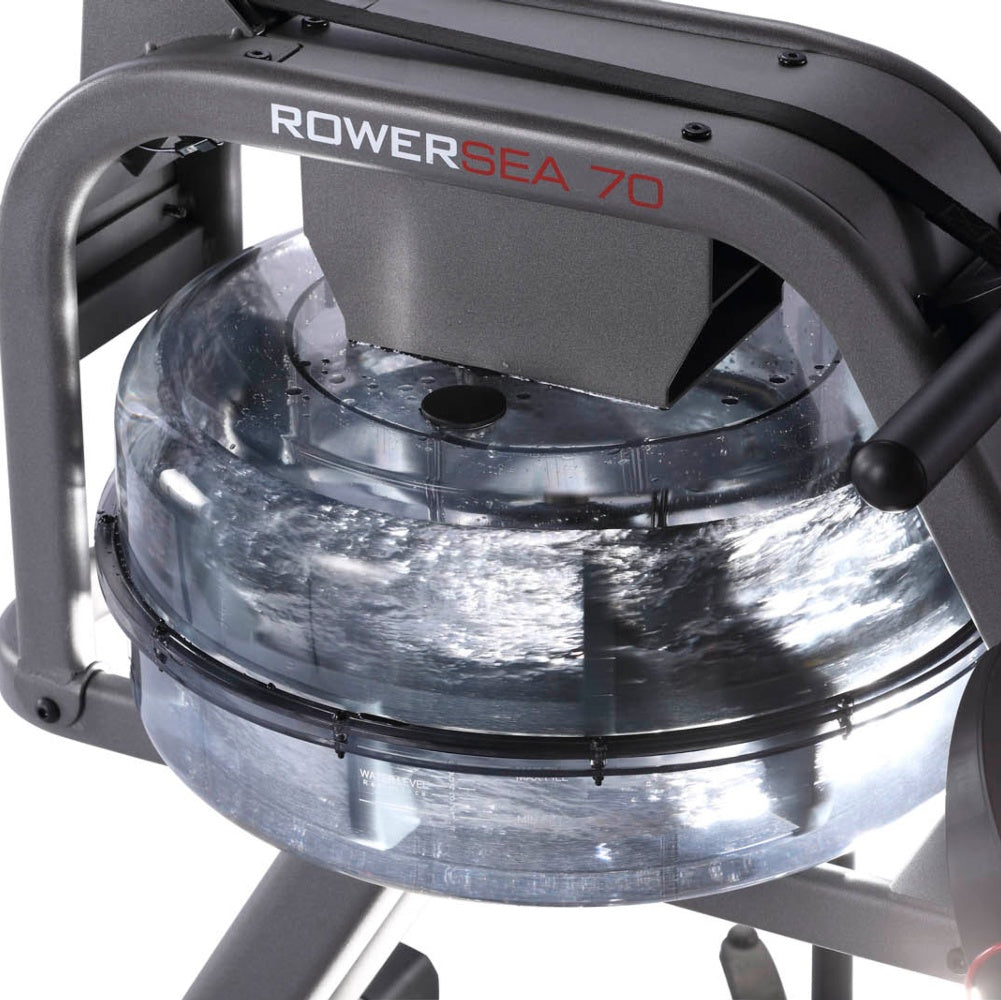 Vogatore Rower SEA 70 Salvaspazio Resistenza ad Acqua con Ricevitore Wireless Linea Toorx Richiudibile PESO MAX UTILIZZATORE 130 kg