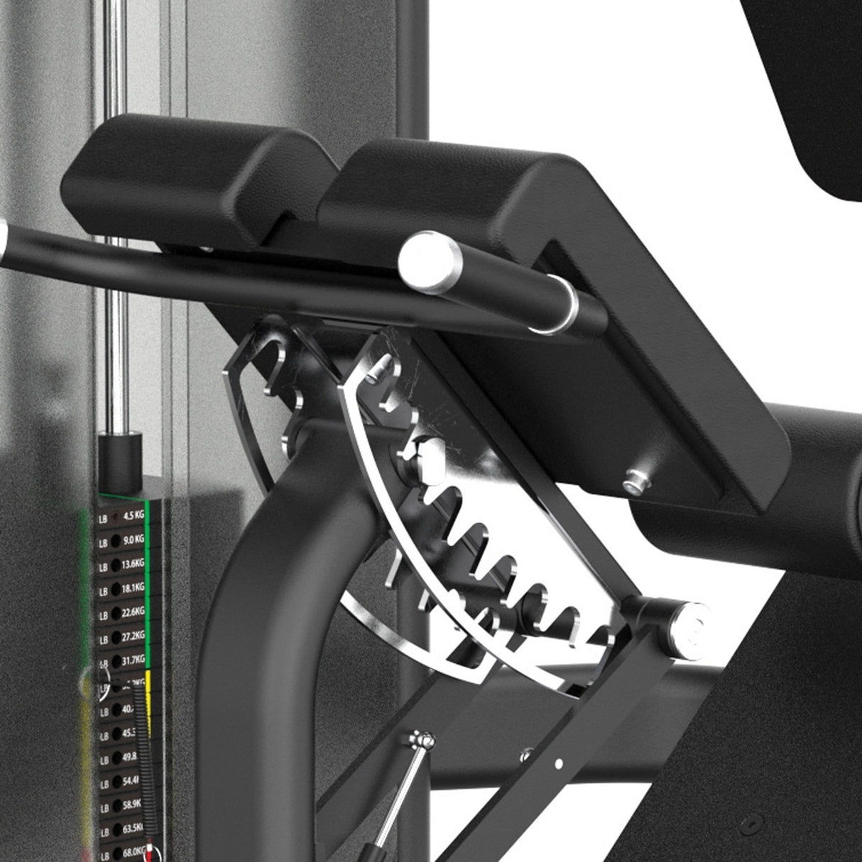 NOVITA' Toorx Professional - absolute line pin loaded single function Cod. PLX-9050 DUAL 45 HYPER EXTENSION