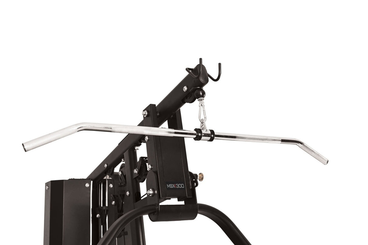 Stazione Multifunzione MSX-300 Pacco Pesi 100 kg con Doppio Cavo Libero linea Toorx Chrono Line