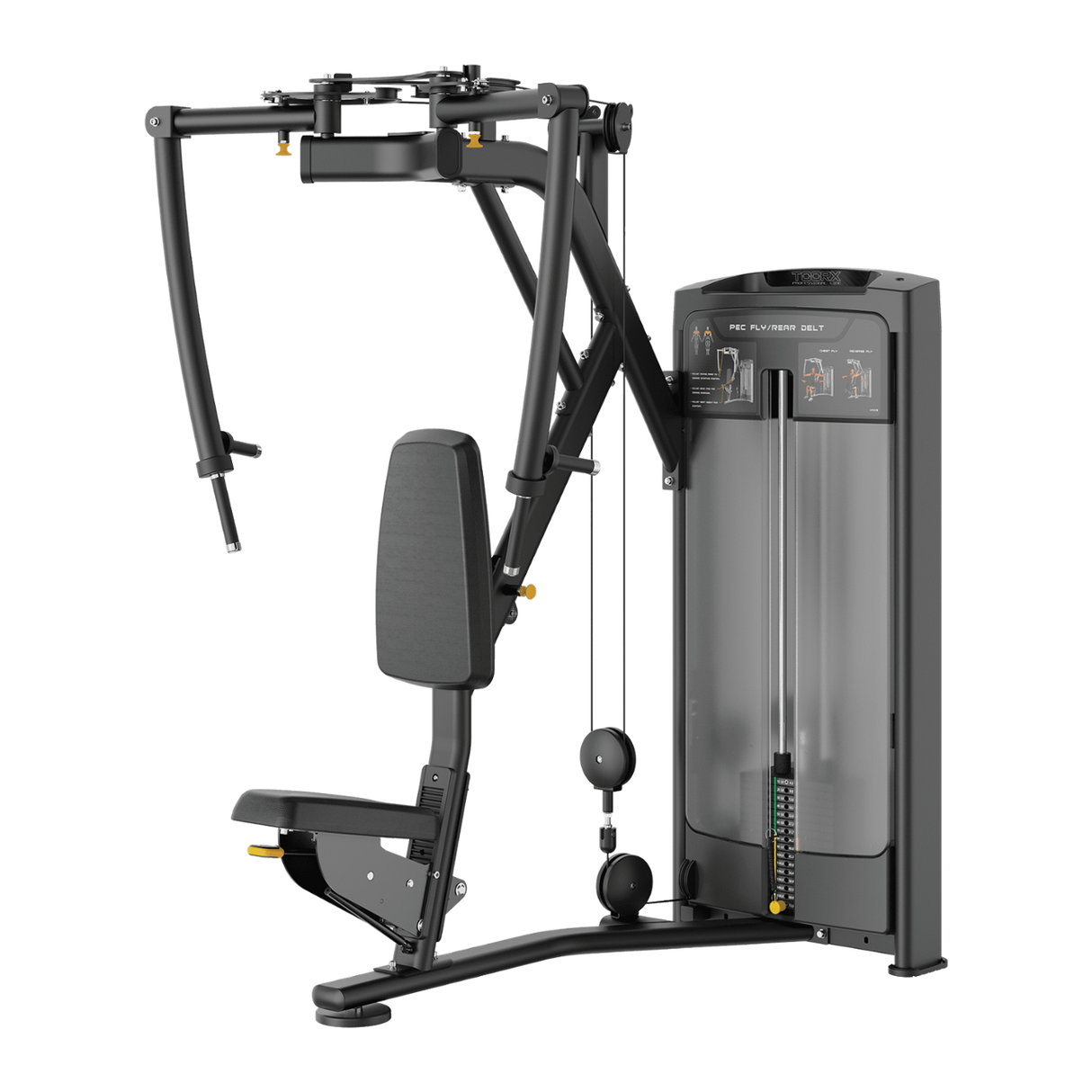 Isolateral Pectoral fly/rear deltoids PLX-9300 Linea Toorx Professional Line cod. PLX-9300