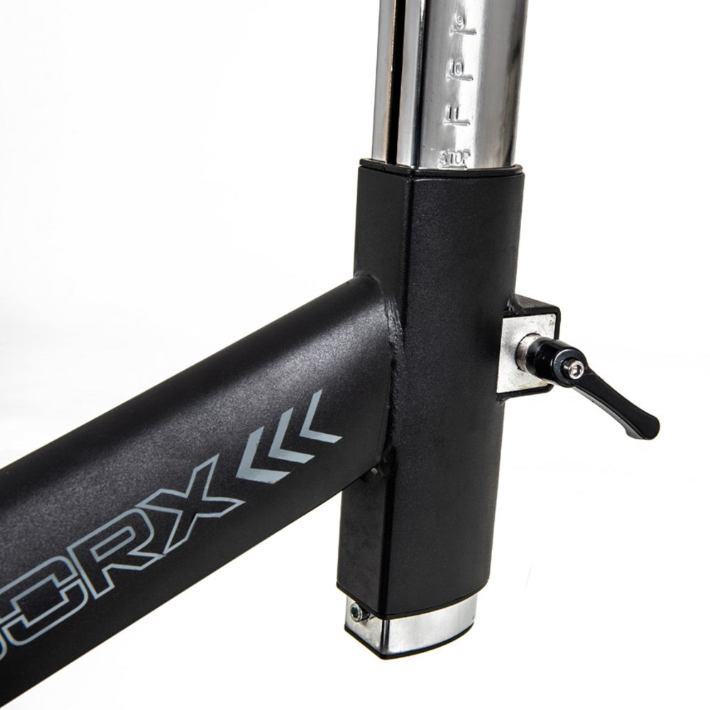 EX ESPOSIZIONE Gym Bike Elettromagnetica SRX-3500 HRC Volano Posteriore - Scatto Libero - Ricevitore Wireless e Fascia Cardio Inclusa -APP Ready- Linea Toorx Chrono PRO Line