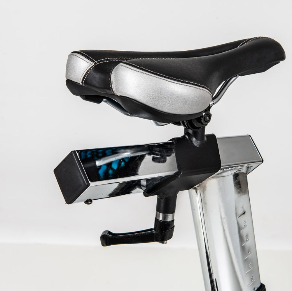 EX ESPOSIZIONE Gym Bike Elettromagnetica SRX-3500 HRC Volano Posteriore - Scatto Libero - Ricevitore Wireless e Fascia Cardio Inclusa -APP Ready- Linea Toorx Chrono PRO Line