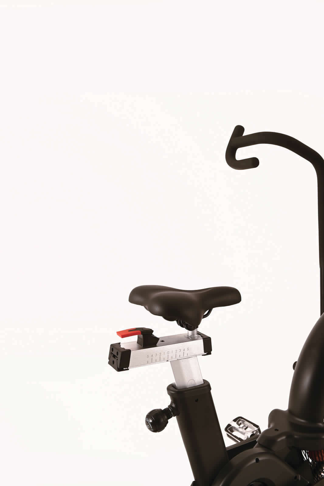 Cyclette BRX-AIR-CROSS Resistenza ad Aria con Ricevitore Wireless Linea Toorx Vertical Line - Utente 150 kg.