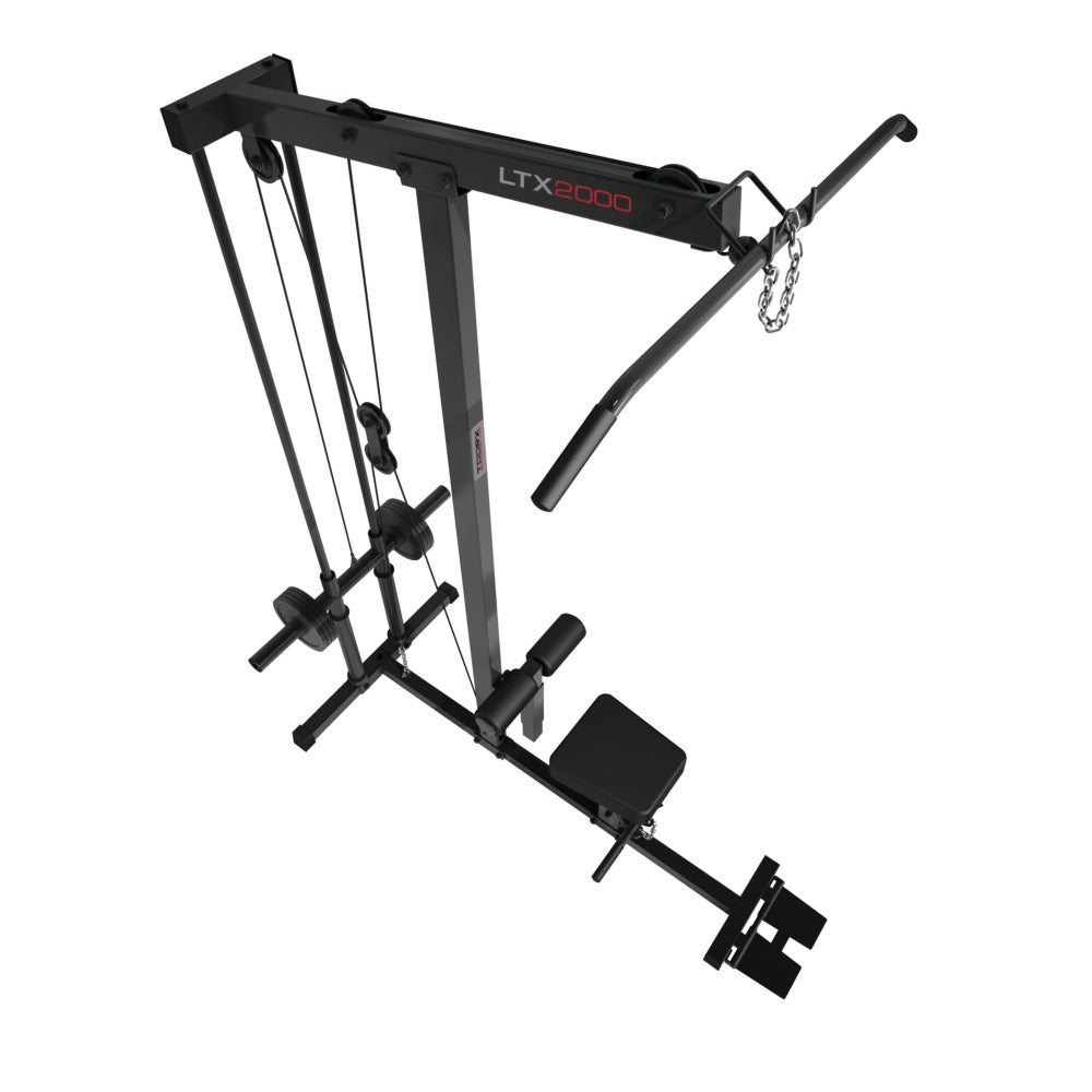 Toorx Vertical - Lat Machine LTX-2000 con Pulley Basso a Caricamento Dischi