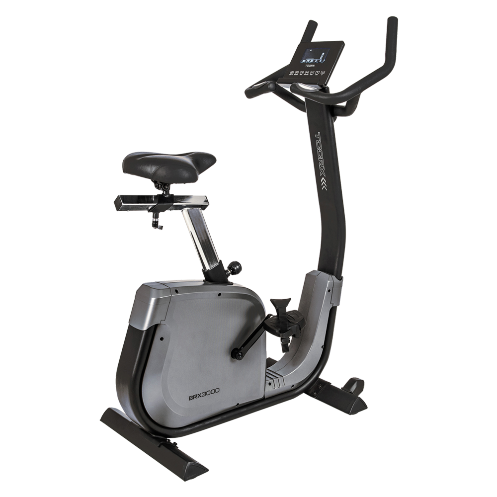 Brx-3000 Hrc Cyclette Linea Chrono Professionale Accesso Facilitato Ergometro Con Ricevitore Wireless Toorx + App Ready - Volano 16 Kg - Peso Max Utente 160 Kg Normativa En20957 S Gym Bike Bici da Camera