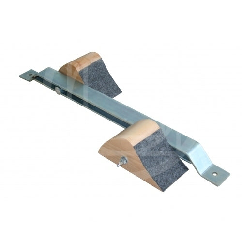 Aa1064 Blocco Di Partenza Ambidestro A Due Ceppi,in Legno,rivestimento Antiscivolo -