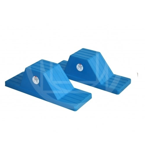 Aa1066/2 Blocco Di Partenza In Gomma Antiscivolo Per Uso Palestra Dim. Cm.26x9x8h -