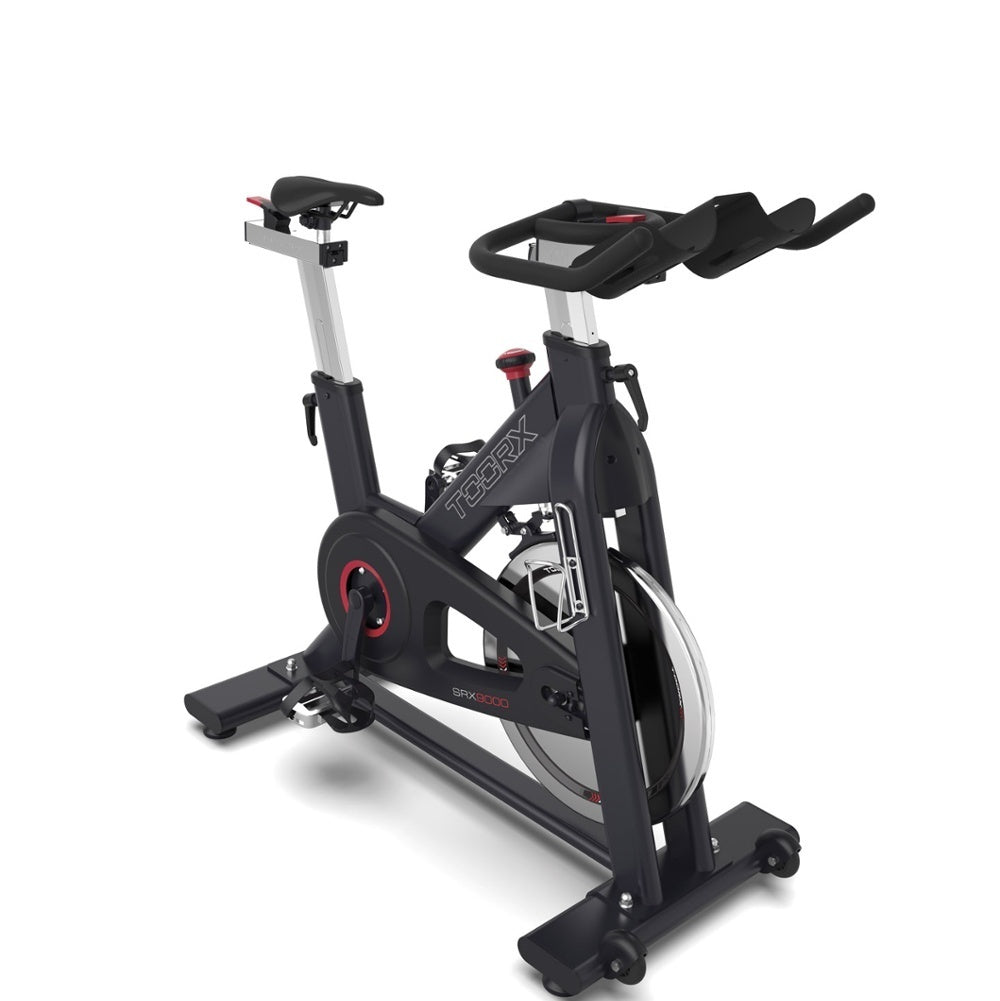 Indoor cycle cod. SRX-9000 - tramissione a cinghia/volano 22 Kg./peso max utilizzatore 150 kg. - Toorx Vertical