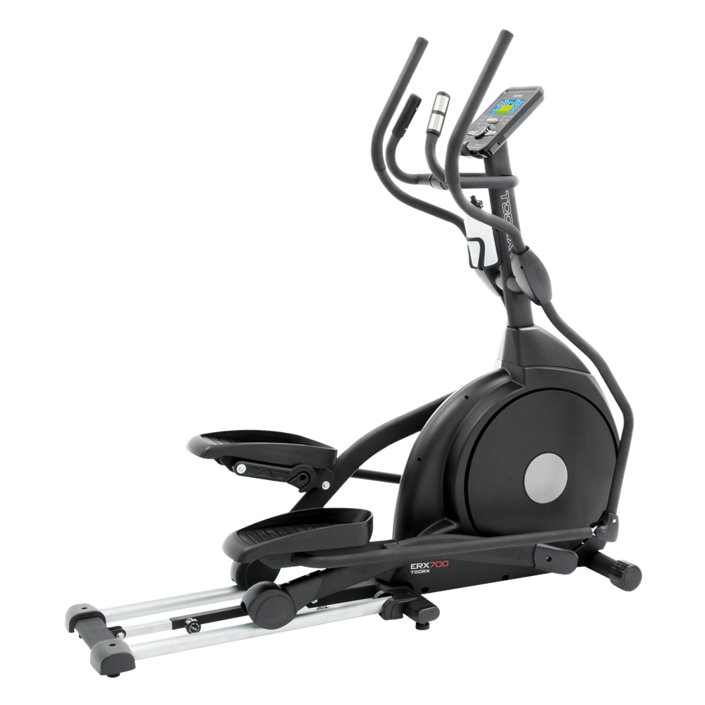 Ellittica Elettromagnetica ERX-700 HRC Volano Anteriore Richiudibile con Ricevitore Wireless -App Ready 3.0-Linea Toorx Chrono Line