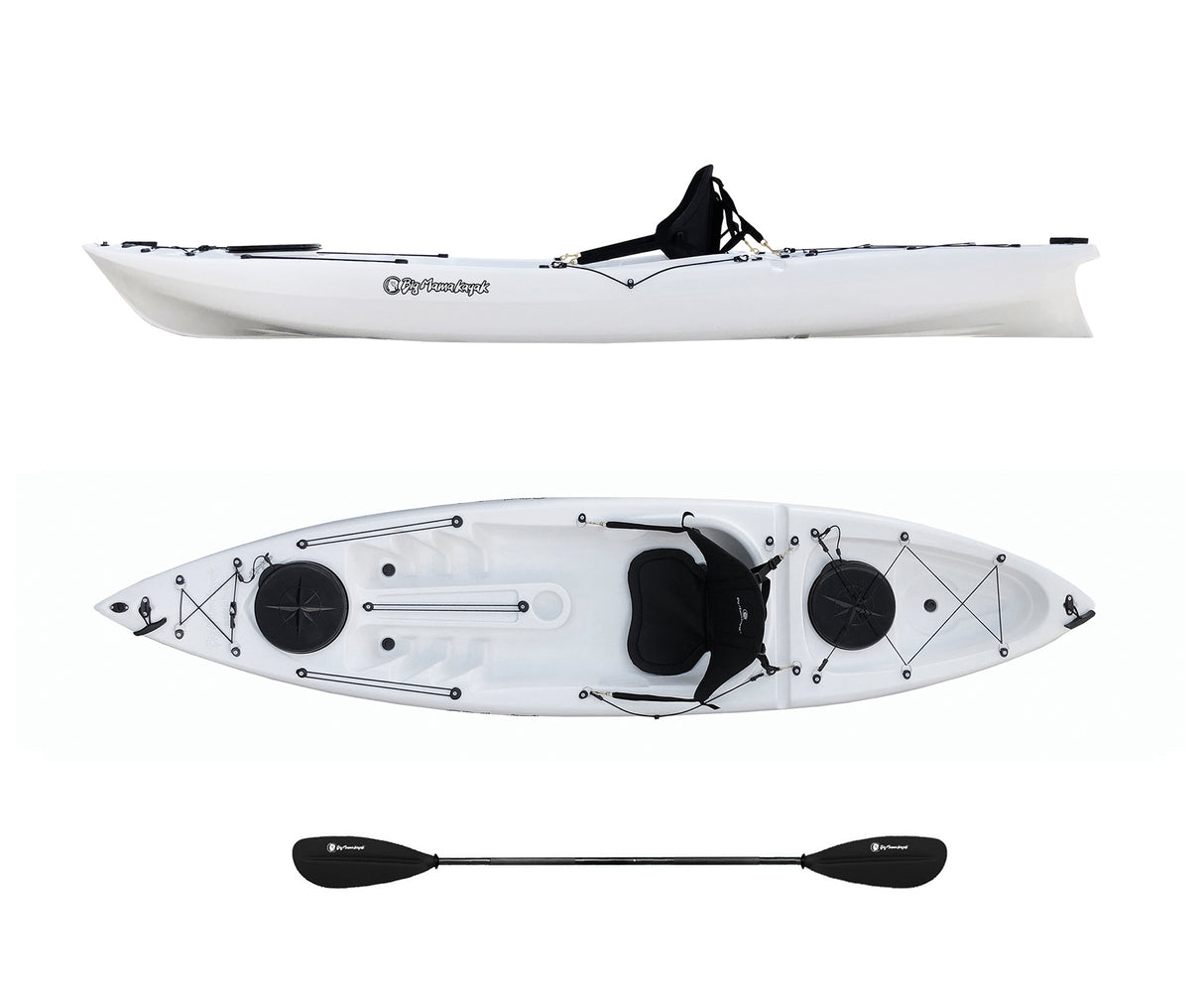 KAYAK MONOPOSTO ACQUAPRIMA BIG MAMA KAYAK 310 CM + 2 GAVONE + 1 PAGAIA in omaggio (PACK 1) - GRANIT