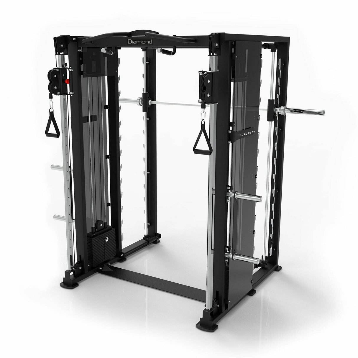 ALL IN ONE STATION - Weight stack 90 Kg x 2 - Prodotto Professionale linea Strenght DIAMOND - Cod. ALLIN1-750