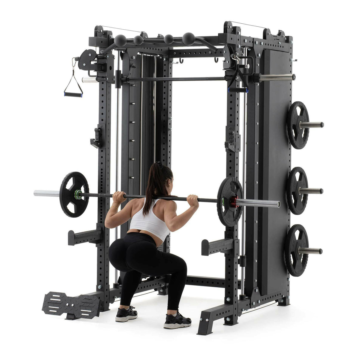 ALL IN ONE STATION - Weight stack 100 Kg x 2 - Prodotto Professionale linea Strenght DIAMOND - Cod. ALLIN1-FTM