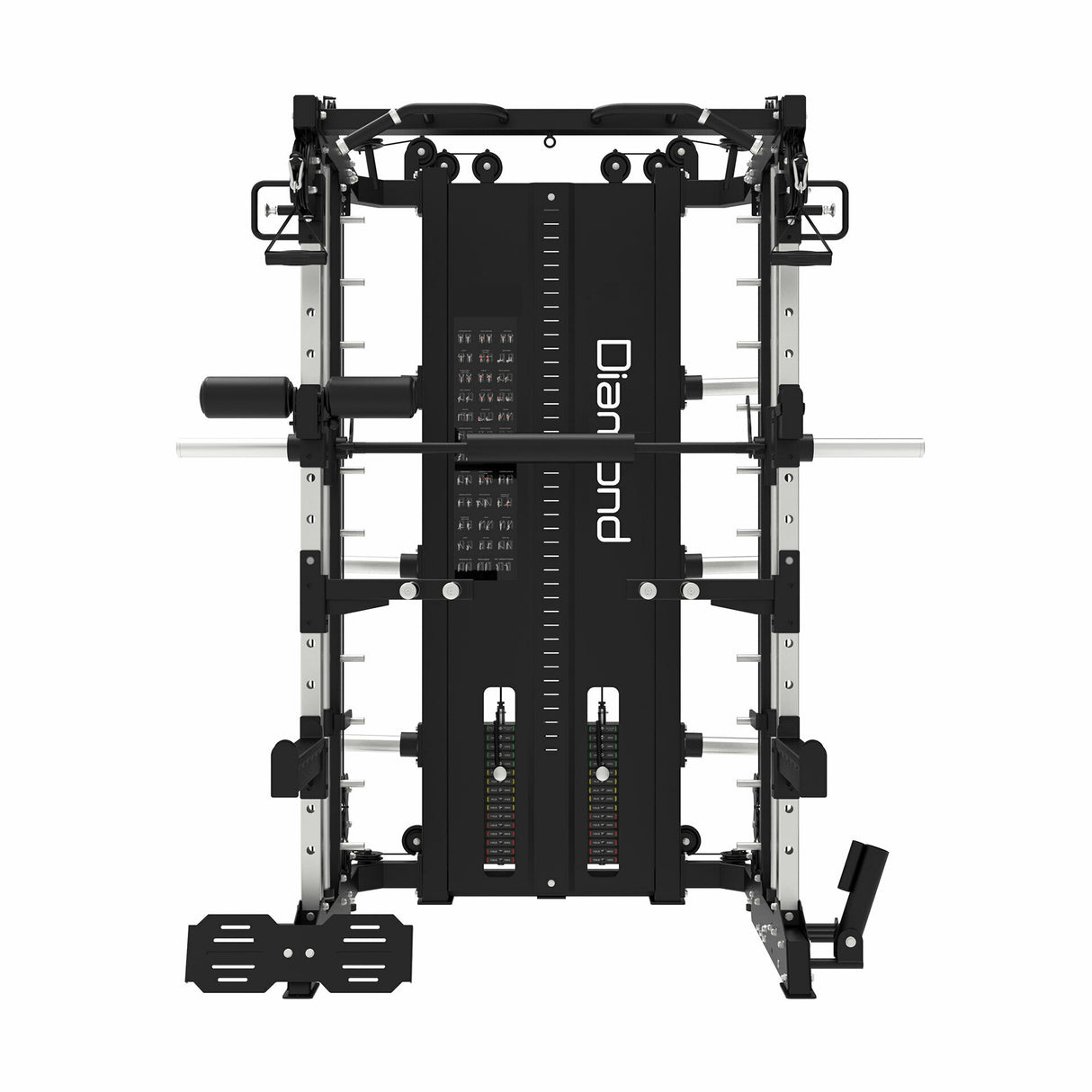 ALL IN ONE STATION - Weight Stack 100 Kg x 2 - Prodotto Professionale linea Strenght DIAMOND - Cod. ALLIN1-FTP