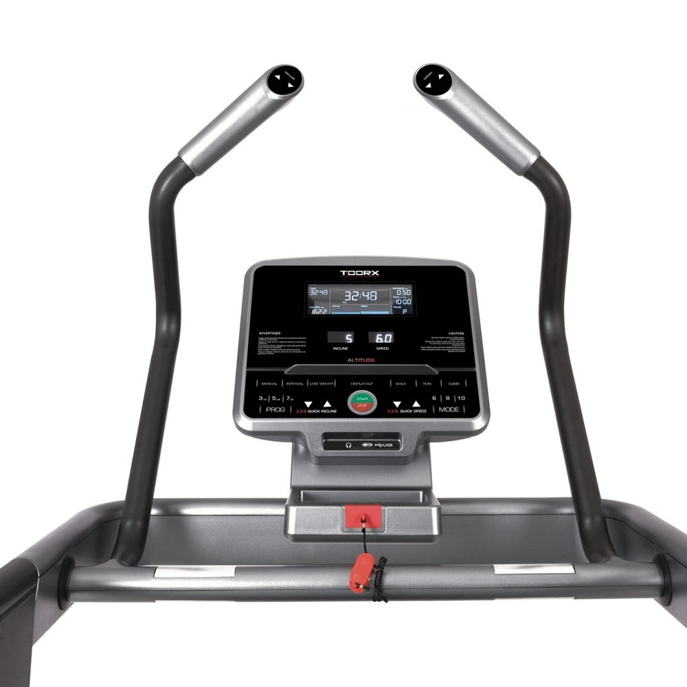 toorx ALTITUDE HRC tapis roulant modalità Run & Climb - fascia cardio inclusa + App ready 3.0 compatibile con Kinomap e Zwift TOORX