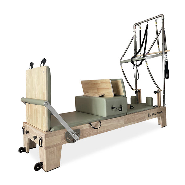 AP-RTW REFORMER CON TORRE IN LEGNO Mooma Cod. AP-RTW - Diamond Fitness