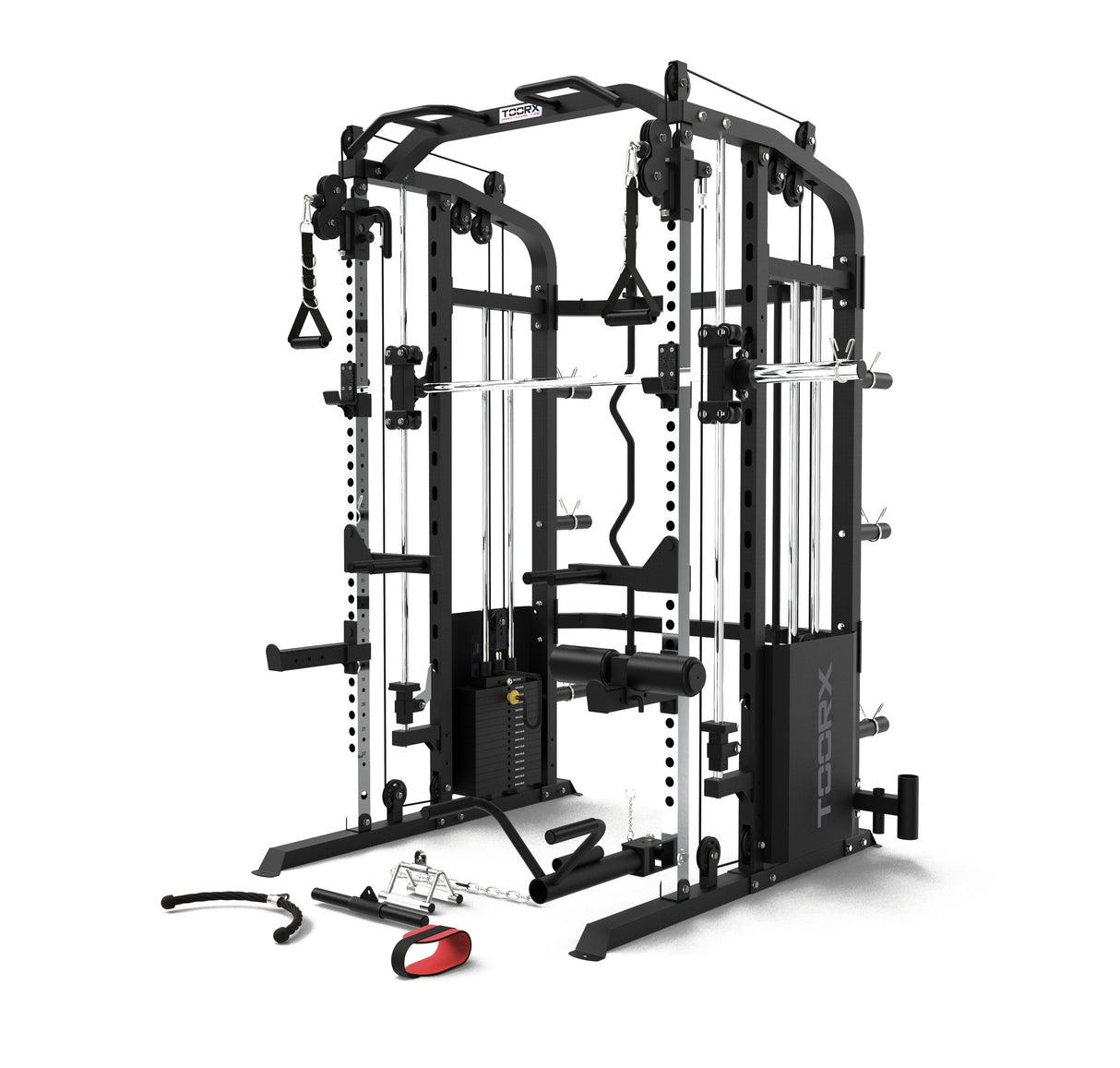 Functional Trainer Stazione All in One ASX 4000 Stazione multifunzione Toorx Linea Verticale