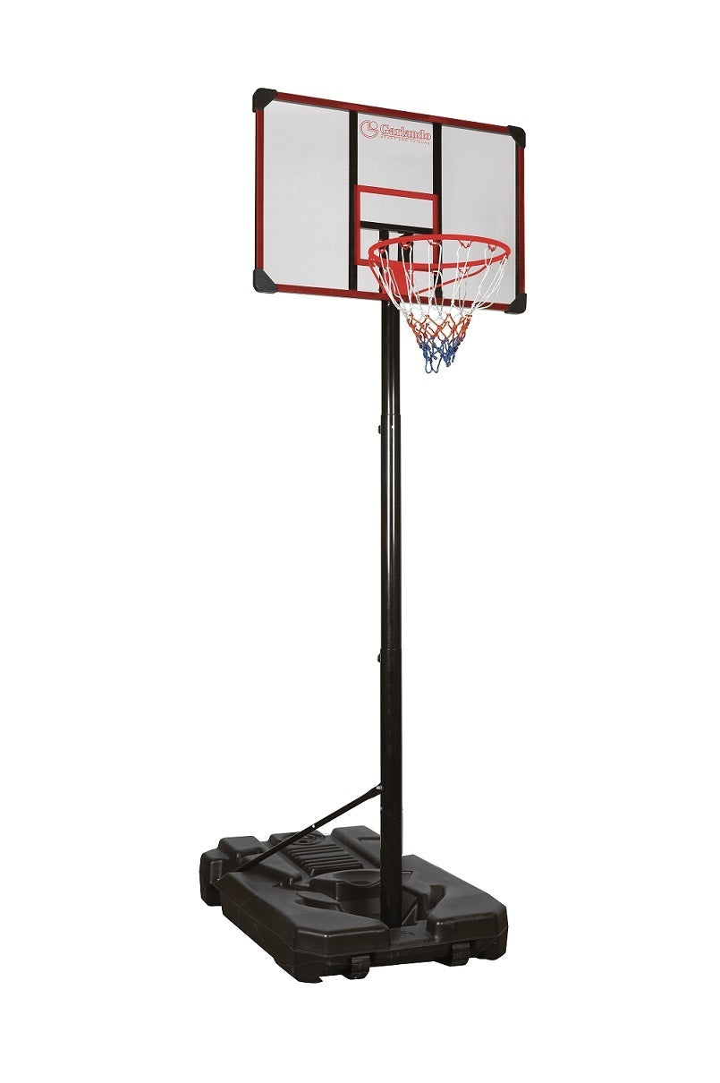 Houston Impianto Basket con colonna e base zavorrabile altezza 225-305 cm Garlando cod.BA-12