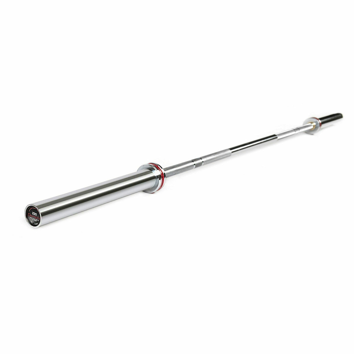 BILANCIERE OLIMPICO lunghezza 220 CM  carico max 320 kg - Cod. BOD220N- LINEA DIAMOND