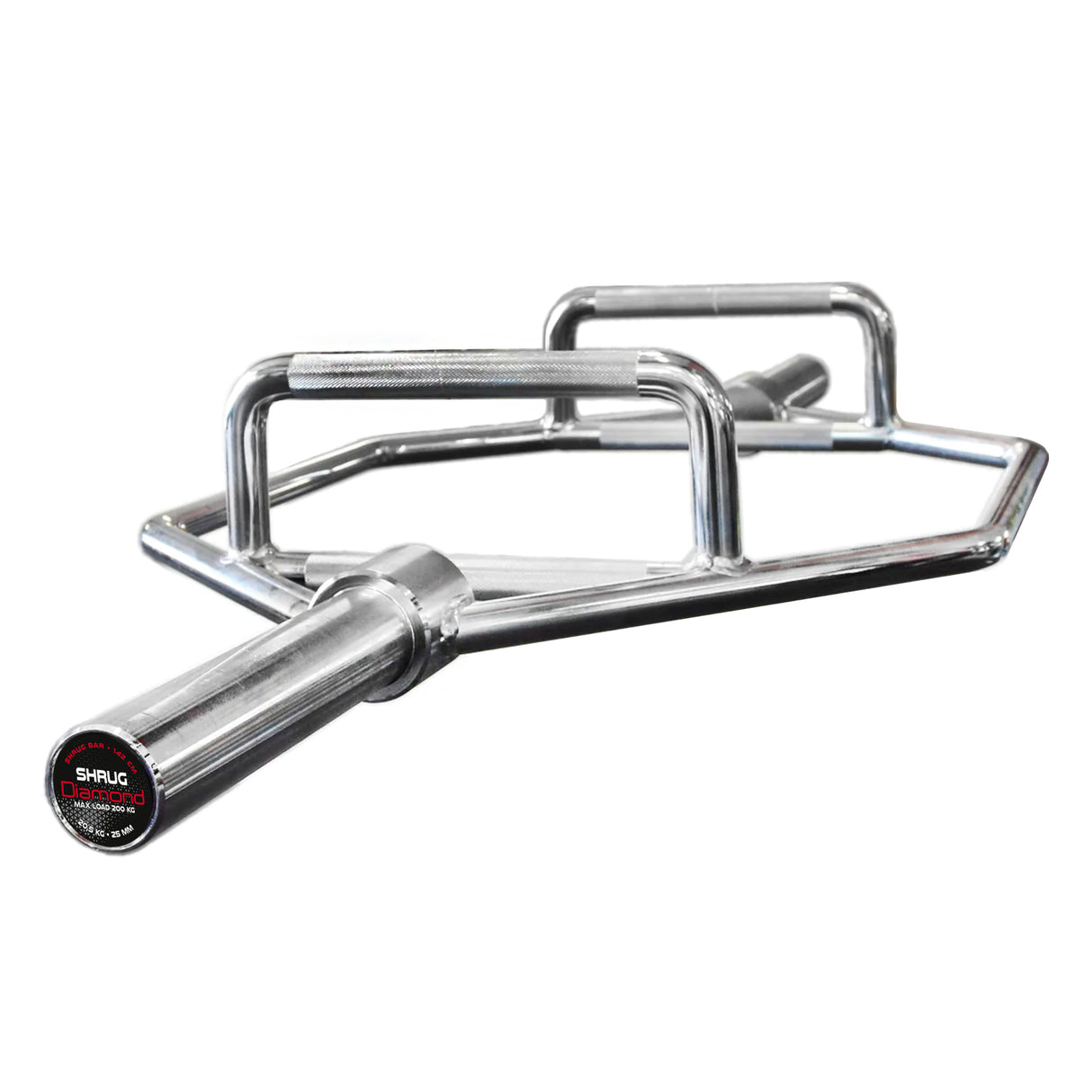 BILANCIERE OLIMPICO ESAGONALE – SHRUG BAR – 200 Kg - Cod. BOEDN - LINEA DIAMOND