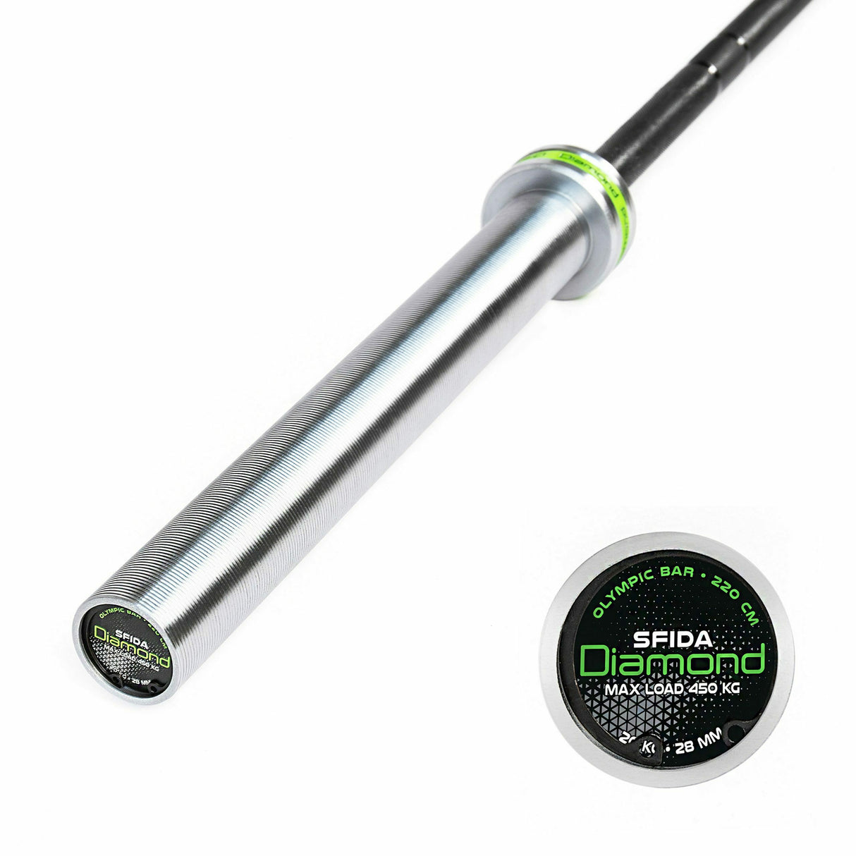 BILANCIERE OLIMPICO COMPETIZIONE – 220 CM - Cod. BOCD22ON - LINEA DIAMOND FITNESS