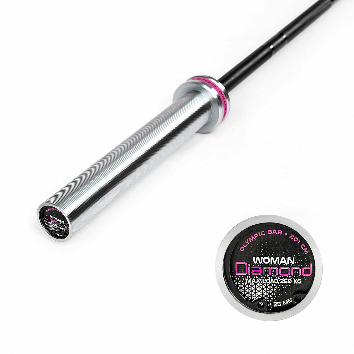 BILANCIERE OLIMPICO WOMAN lunghezza 201 CM - Cod. BOWD201N - LINEA DIAMOND