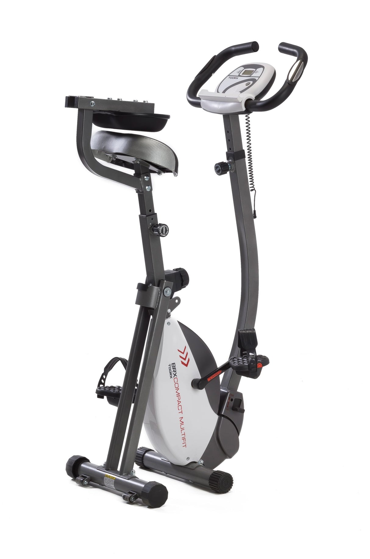 Brx-compact Multifit Cyclette Salvaspazio Accesso Facilitato E Manubrio Regolabile In Altezza E Inclinazione Toorx Cod.brx-compact-mfit Gym Bike Bici da Camera Richiudibile