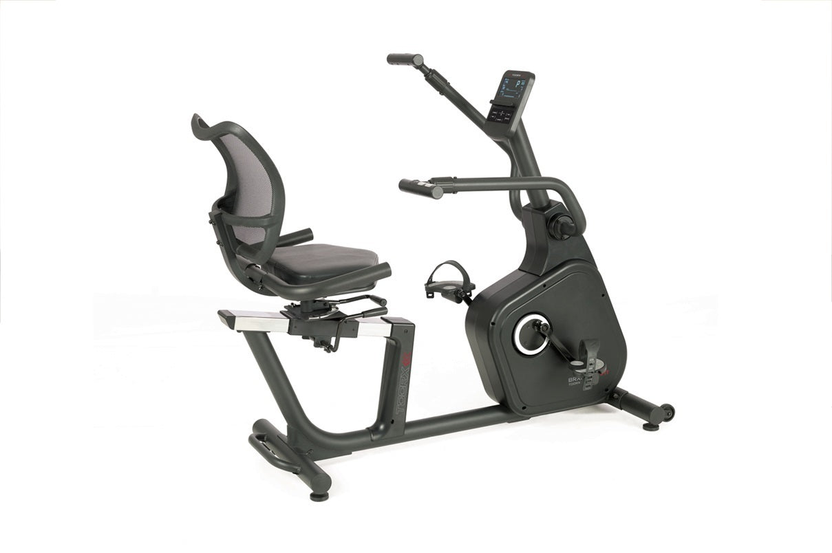 BRX-RMULTIFIT Cyclette Toorx Recumbent Ergometro Elettromagnetica Con Ricevitore Wireless App Ready 3.0- Peso Utente 120 kg