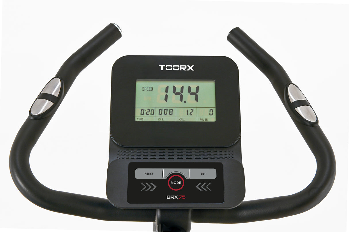 Cyclette Brx 75 EASY Toorx accesso facilitato Cod.brx-75-easy Volano 9 Kg - Peso Max Utente 110 Kg Bici da Camera