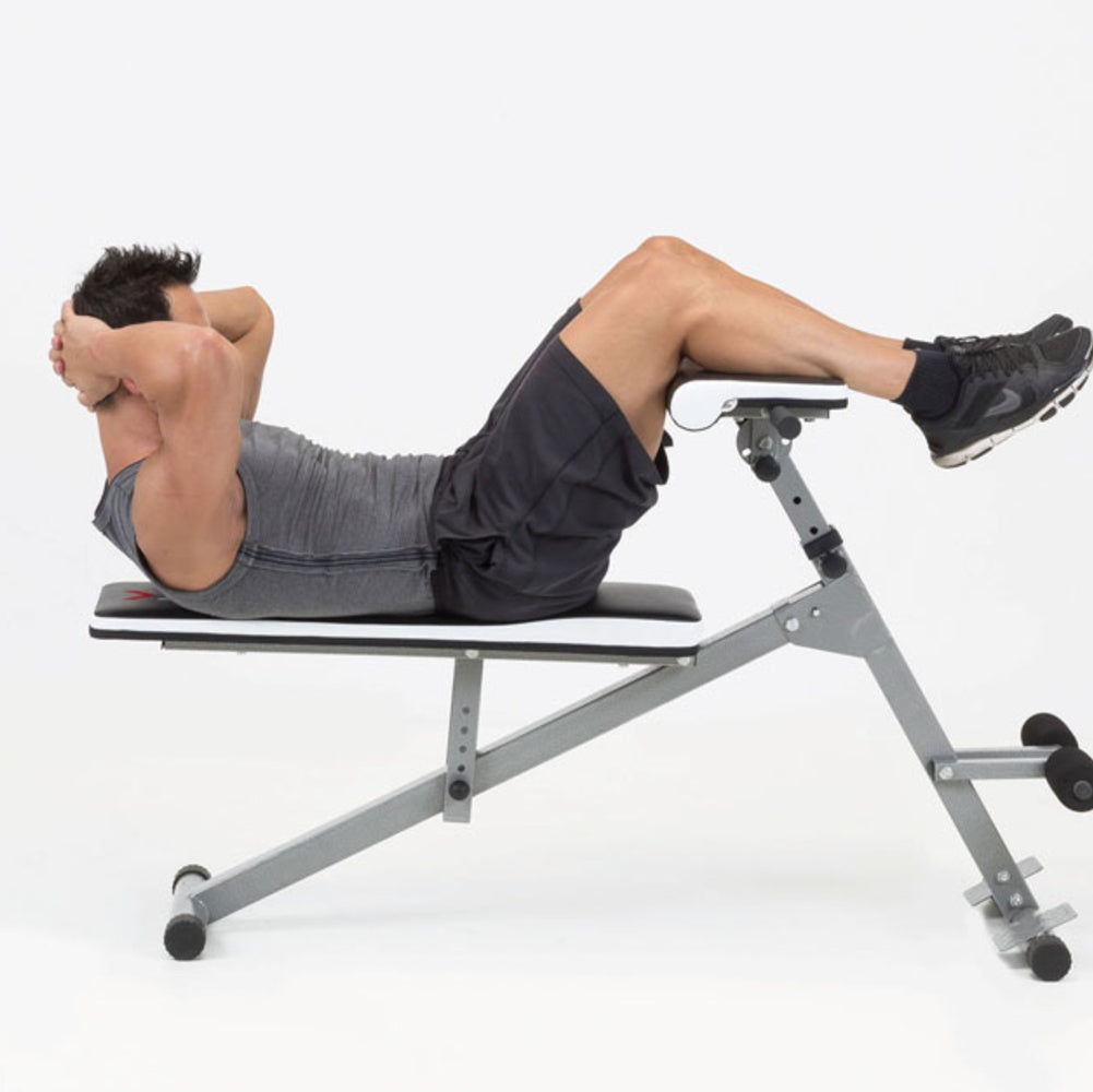 Panca per Hyperextension con Panca Piana e Inclinabile Multiuso WBX-40 MULTI FIT Richiudibile Linea Toorx
